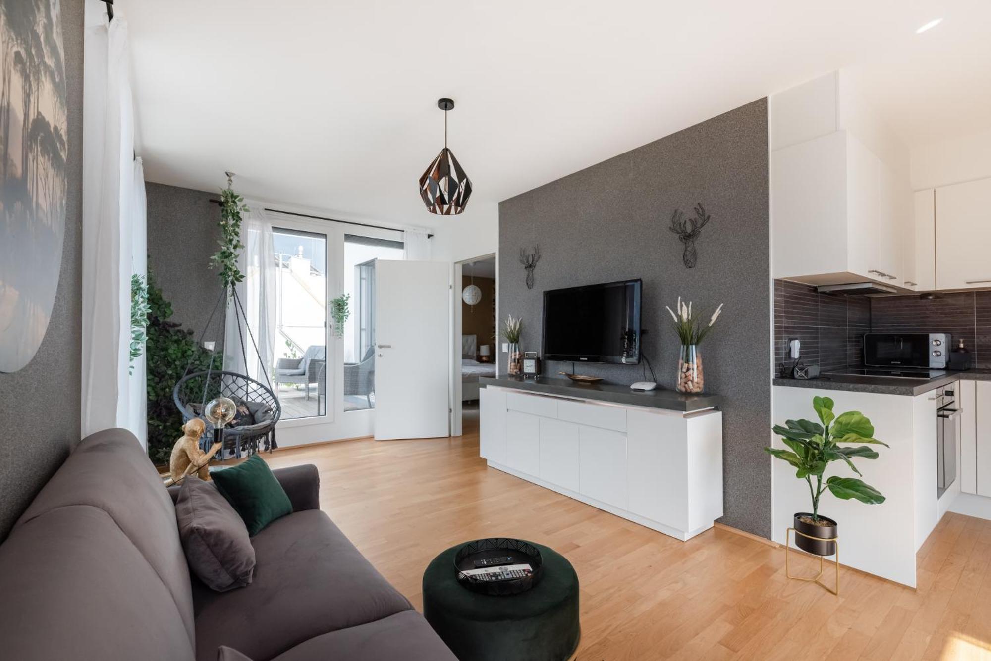וינה Apartment Mit Traumhafter Dachterrasse & Weitblick מראה חיצוני תמונה