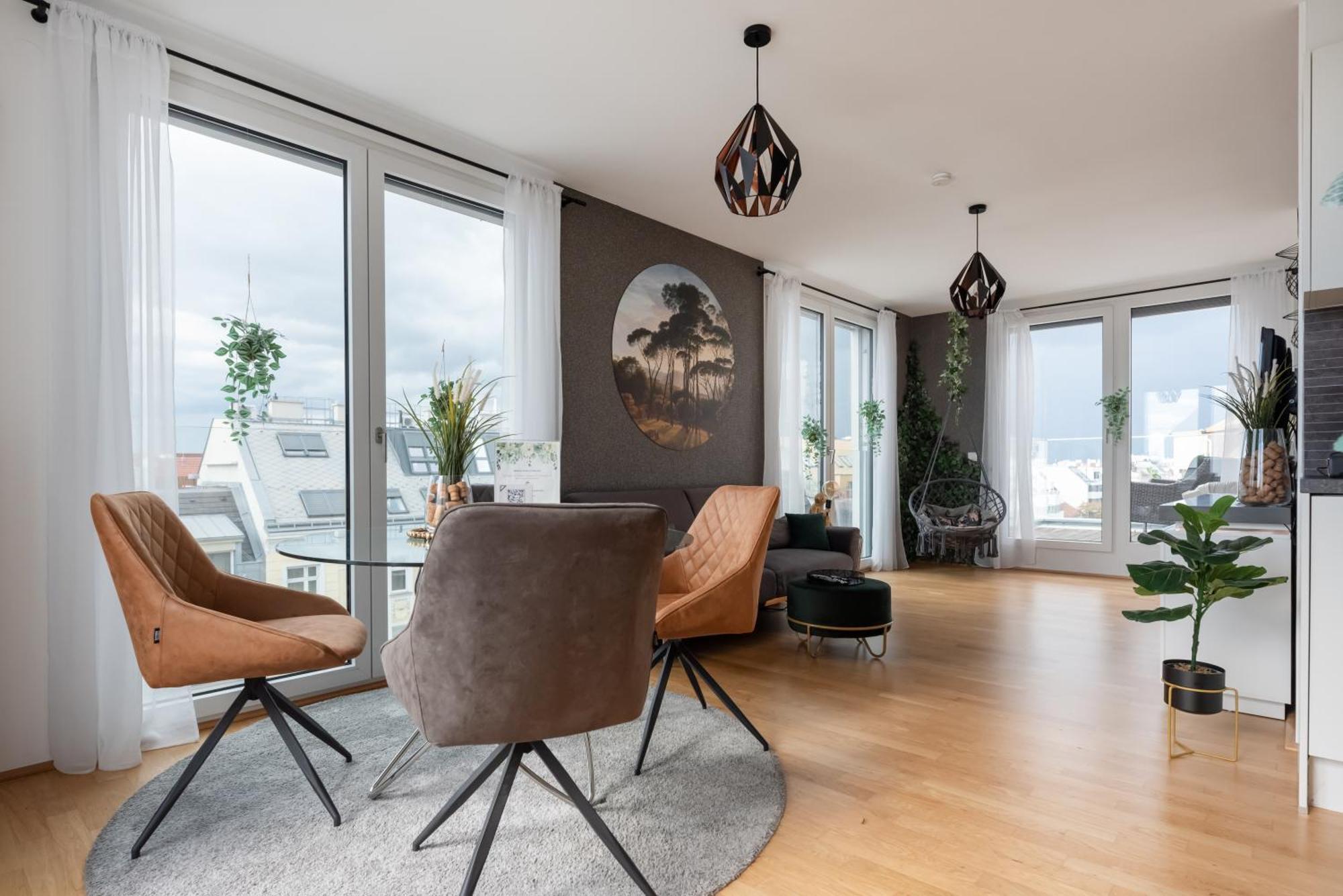וינה Apartment Mit Traumhafter Dachterrasse & Weitblick מראה חיצוני תמונה