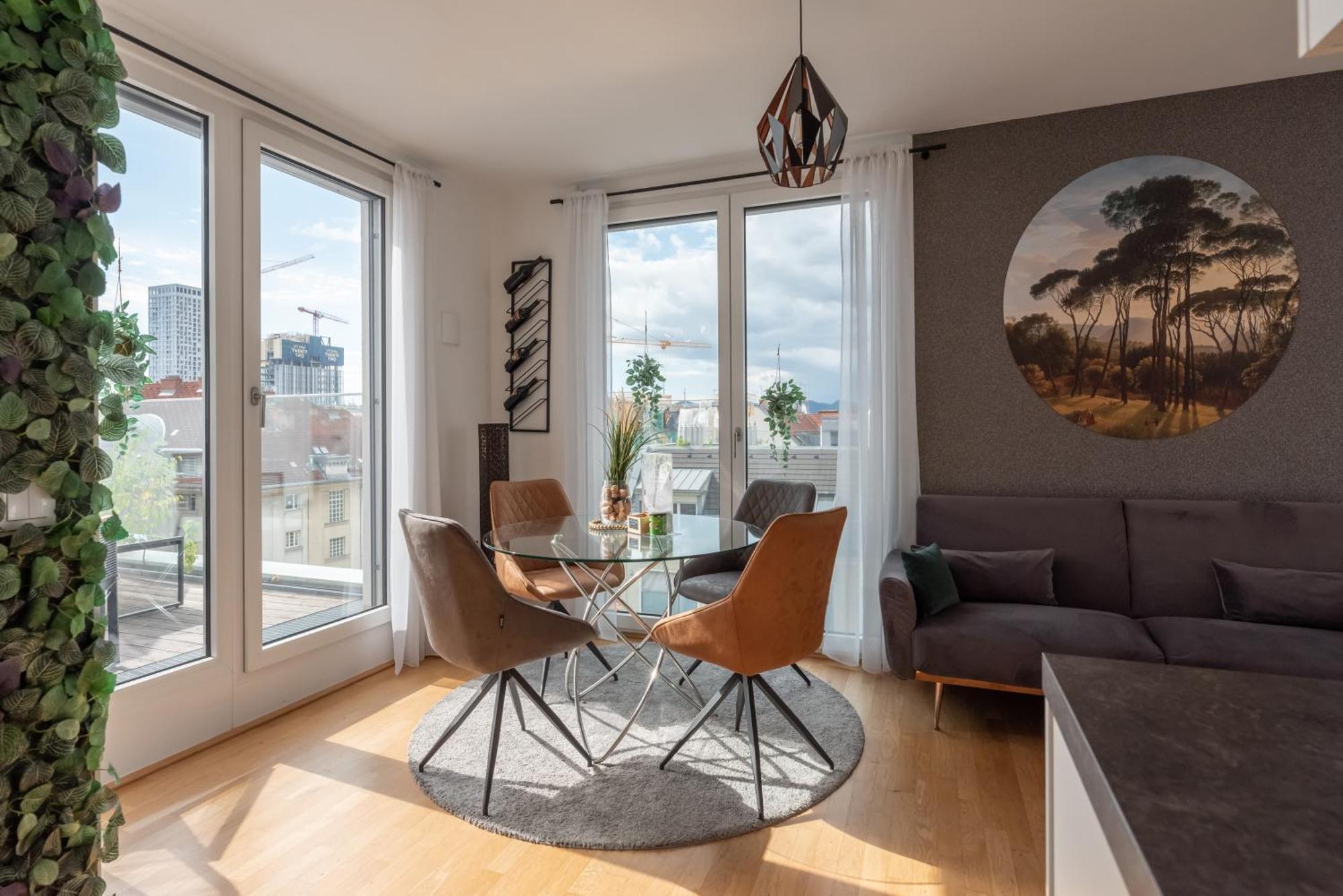 וינה Apartment Mit Traumhafter Dachterrasse & Weitblick מראה חיצוני תמונה