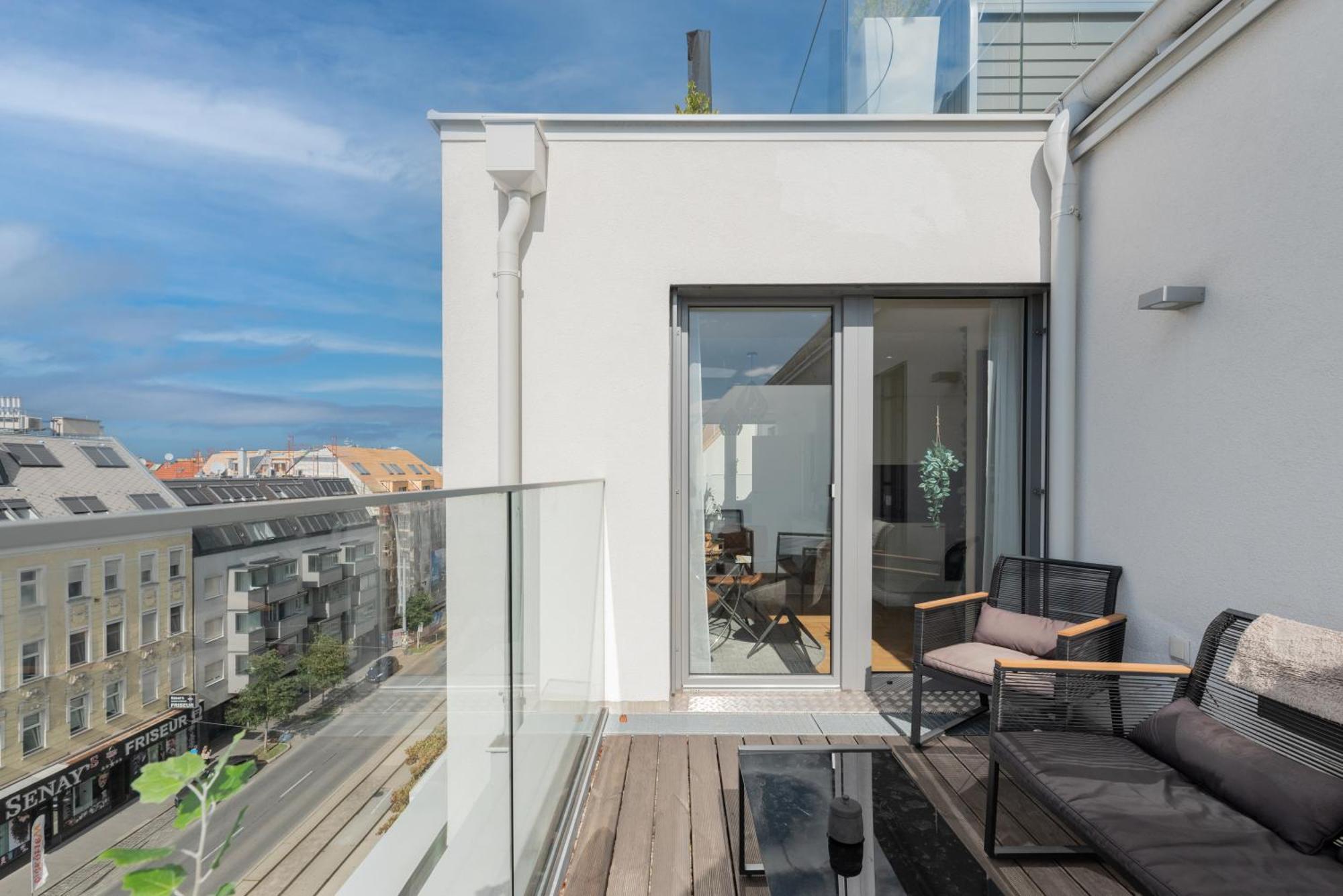 וינה Apartment Mit Traumhafter Dachterrasse & Weitblick מראה חיצוני תמונה