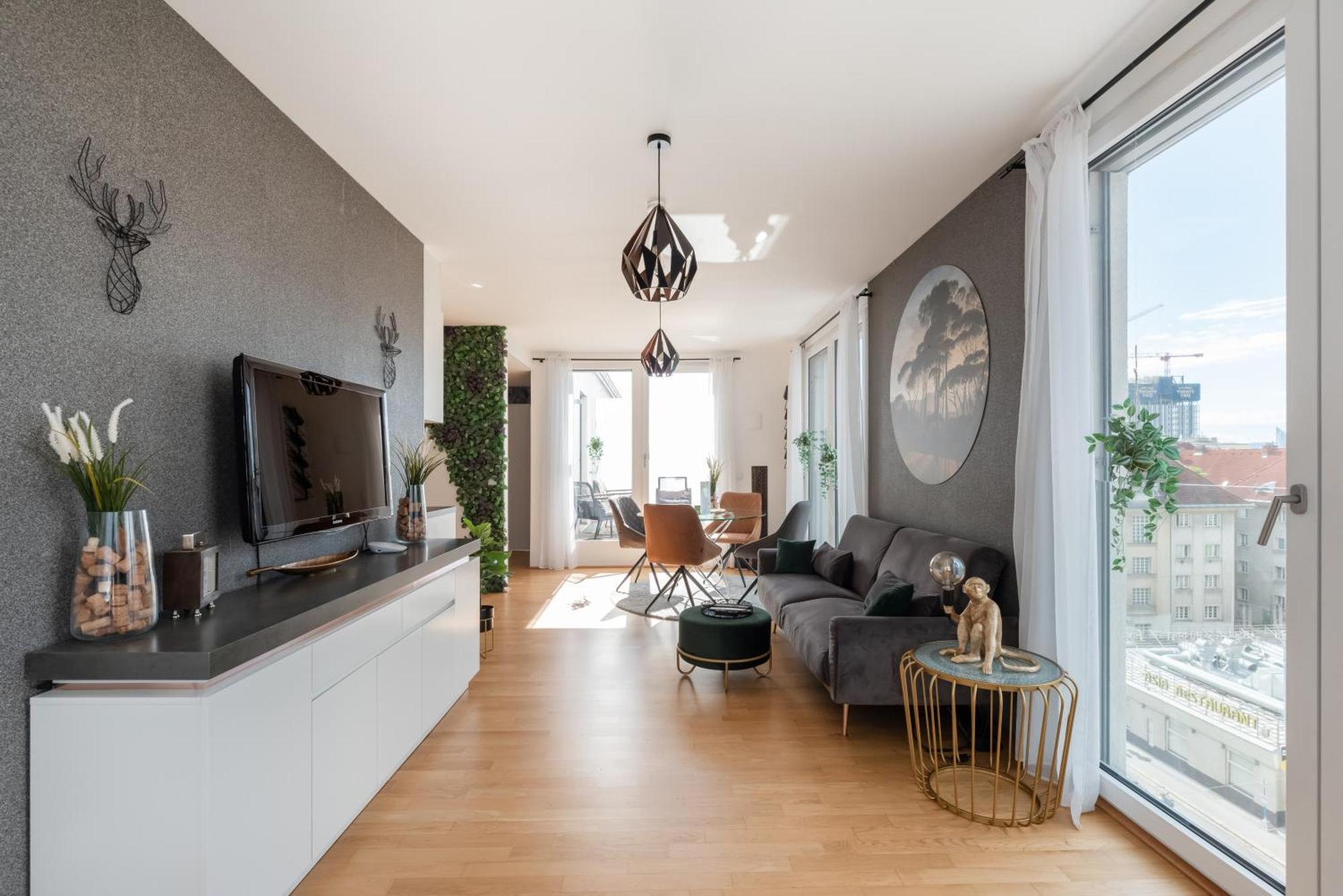 וינה Apartment Mit Traumhafter Dachterrasse & Weitblick מראה חיצוני תמונה